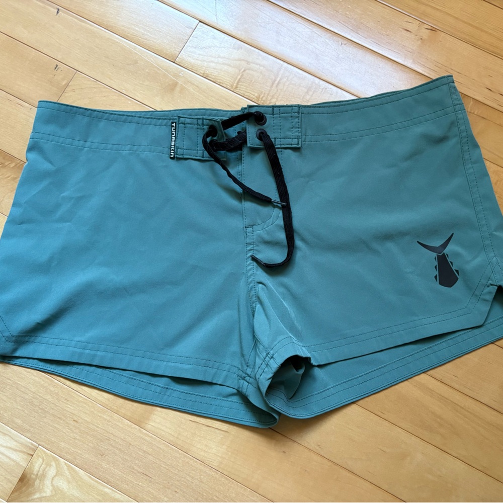 Women's Teal Athletic Shorts